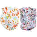 New Adult Cloth Diapers LeakFree Reusable Pocket Nappies For Elderly Disabled