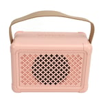 (Pink)Portable Karaoke Speaker System Multifunctional Mini Cute S BG