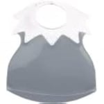 Thermobaby Bavoir Arlequin - Pratique - Facile A Enfiler - Fabriqué En France - Gris Charme