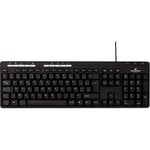 BLUESTORK KB MEDIAFIRST - Clavier - USB - français (AZERTY) - noir