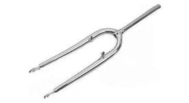 Fourche vtt rigide 26  chrome i25 4 e28 6