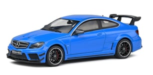 SOLIDO - MERCEDES-BENZ C63 AMG Black 2012 series blue - 1/43 - SOL4311607