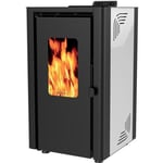 Supra Poêle à granulés de bois 6.1kw blanc - orphee 6 blanc