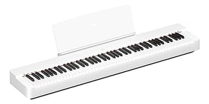 Yamaha P-225 Digital Piano, white - Lightweight, Portable digital piano with Graded Hammer Compact Keyboard, 88 weighted keys and 24 instrument sounds
