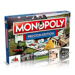 Winning Moves Preston Monopoly Board Game, Advance to Harris Museum and Art Gallery, Royal Preston Hospital or Deepdale and trade your way to success, 2–6 players makes a great gift for ages 8 plus