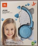 JBL JR300 Kids Wired On-Ear Headphones - Blue
