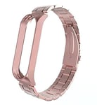 Xiaomi Mi Band 4 Stainless Steel Strap RoseGold