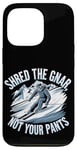 Coque pour iPhone 13 Pro Shred The Gnar, Not Pants Ski de piste