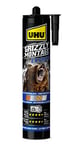 UHU Grizzly Power extrème - Colle de fixation et montage ultra rapide, ultra forte, prise initiale très élevée, sans solvants, blanche, cartouche 435g