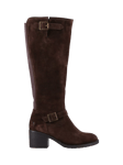 Hush Puppies Heidi Suede Knee High Boots, Brown