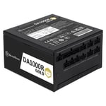 Silverstone DA1000R Cybenetics Gold 1000W ATX Fully Modular Power Supply - ATX 3.0 PCIe Gen 5 12VHPWR PCIe connector Ready