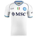 SSC NAPOLI Season 23/24 Jersey T-Shirt, White, 4XL