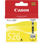 Cartouche d'encre pour imprimante Canon CLI526Y jaune (4543B001)