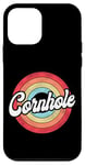 iPhone 12 mini Cornhole Team Bean Bag Player Champ Retro Vintage Cornhole Case