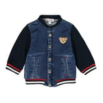 Steiff Sweatjacket, ensign blå