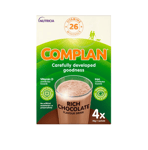 1 x Complan Protein Energy Drink Nutritious Chocolate Flavoured Sachets 4 x 55g