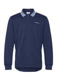 Adidas Originals Half-Zip Polo Marinblå