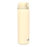 ION8 Leak Proof 1 Litre Water Bottle, Stainless Steel, Tuberose, 1L