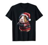 Gaming Guinea Pig Gamer Guinea Pig Christmas Santa Xmas T-Shirt