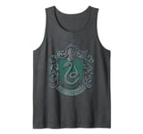 Harry Potter Distressed Slytherin Crest Tank Top