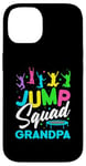 iPhone 14 Jump Squad Grandpa Trampoline Bounce Birthday Trampolining Case