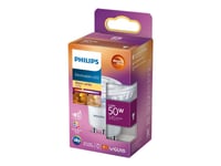 Philips - LED-spotlight - GU10 - 3.8 W (motsvarande 50 W) - klass F - varmt ljus - 2200-2700 K