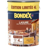 Lasure protection de bois - Chêne clair - Mat - BONDEX - 4 L