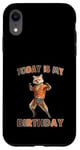 Coque pour iPhone XR Chemise « Today Is My Birthday Fox »