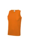 Just Cool Sports Gym Plain Tank Vest Top