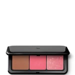 KIKO Milano Multi Finish Trio Blush & Bronzer Palette 7g (Various Shades) - 03 Pink