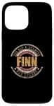 iPhone 13 Pro Max Mens Finn The Man The Myth The Legend First Name Finn Case