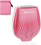 Miserwe Hair Removal Mini IP4X Waterproof Rechargeable Cordless Lady Shaver W...