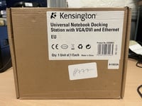 Kensington Universal Notebook Docking Station w/ VGA/DVI and Ethernet (K33926EU)