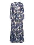 Neell Maxi Dress Ls Blue Lollys Laundry