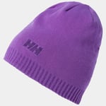 Helly Hansen Unisex Brand Myk Trøye Strikket Beanie Lilla Std