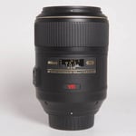 Nikon Used AF-S VR Micro-Nikkor 105mm f/2.8G IF-ED Macro Lens