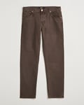 Incotex 5-Pocket Bull Denim Pants Dark Brown