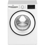 Beko - Lave-linge hublot B3WFT51062WW - 10 kg - Induction - L60cm - 1600 trs/min - Classe b - Blanc