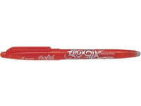 Pilot Frixion Ball - Rollerball-Penna - Icke-Permanent - Orange - Gelbläck - 0.7 Mm - Fin - Med Radergummi