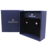 Swarovski Rose Gold Earrings Solitaire Studs Ladies Jewellery NEW GENUINE