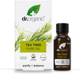 Dr Organic, Organic Tea Tree Pure Oil , Natural , Vegan , Cruelty Free , Parabe