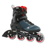 Rollerblade Macroblade 90 Rollers en Ligne pour Homme, Bleu Orion, Orange épicé, 315