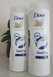 Dove 2x400ml Body Lotion Essential Care 48hr Moisturisation Glycerin