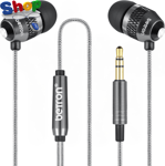 B25  Earphones ,  Noise  Isolating  In - Ear  Wired  Headphones  with  Strong  B