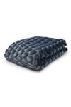 Ceannis Egg pledd 170x130 cm Denim blue