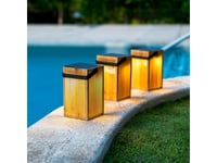 New Garden New Garden Okinawa Solar Recharge Lantern Bamboo