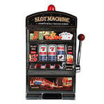 OOTB Plastic Savings Bank, Slot Machine with Sound and Light, Colourful, 24 x 38.7 x 16.6 cm