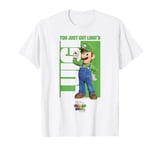 The Super Mario Bros. Movie Luigi You Just Got Luigi'd Logo T-Shirt