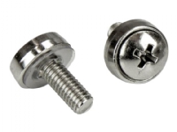 StarTech.com Rack Screws - 20 Pack - Installation Tool - 12 mm M5 Screws - M5 Nuts - Cabinet Mounting Screws and Cage Nuts (CABSCRWM520) - Skruvar och muttrar för rack