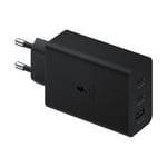 Samsung Väggladdare 65W USB Till 2x USB-C 65W - Svart